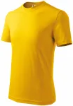 Das einfache T-Shirt der Kinder, gelb