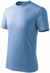 Das einfache T-Shirt der Kinder, Himmelblau