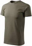Das einfache T-Shirt der Männer, army