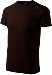 Das einfache T-Shirt der Männer, Kaffee