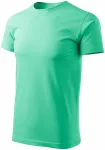 Das einfache T-Shirt der Männer, Minze