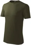 Das klassische T-Shirt der Männer, military