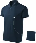 Elegantes Poloshirt für Herren, dunkelblau