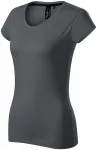 Exklusives Damen T-Shirt, hellgrau