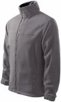 Fleecejacke für Herren, stahlgrau