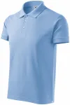 Gröberes Poloshirt für Herren, Himmelblau