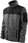 Herrenjacke für Freizeit, knit gray