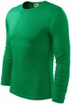 Langärmliges T-Shirt für Männer, Grasgrün