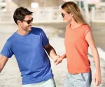 Camiseta de hombre con mangas enrolladas | Camiseta de mujer con mangas enrolladas