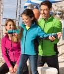 Contrasterend fleecejack voor heren | Dames fleece contrast jack | Contrasterend fleecejack voor kinderen
