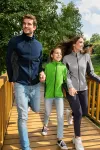 Contrasterend fleecejack voor heren | Dames fleece contrast jack | Contrasterend fleecejack voor kinderen