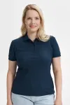 Damen einfaches Poloshirt