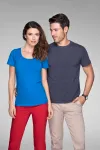 Heren T-shirt versierd | Dames T-shirt met decoratieve stiksels