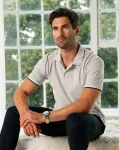 Herren Poloshirt mit Stehkragen