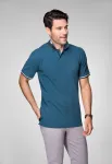 Herren Poloshirt mit Stehkragen