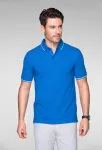 Kontrastiertes Poloshirt für Herren