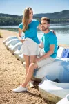 Muška modna majica | Ženska tanka majica kratkog kroja s okruglim izrezom