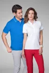 Polo de hombre en contraste | Polo de mujer de manga corta. Polo de hombre en contraste | Polo de mujer de manga corta.