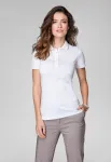 Polo mercerisé élégant pour femme