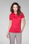 Polo mercerisé élégant pour femme