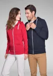 Sudadera de mujer en contraste con capucha | Sudadera de hombre con capucha en contraste