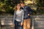 Sudadera de mujer en contraste con capucha | Sudadera de hombre con capucha en contraste