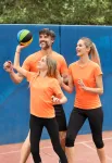 Тениска с асиметрично деколте | Дамска спортна тениска | Спортна тениска за деца