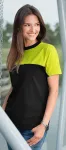 Tricou din bumbac în două culori Tricou din bumbac în două culori