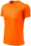 Sport-T-Shirt für Kinder, neon orange