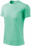 T-Shirt mit asymmetrischem Ausschnitt, Minze