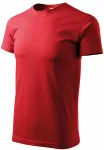 T-Shirt mit höherem Gewicht Unisex, rot